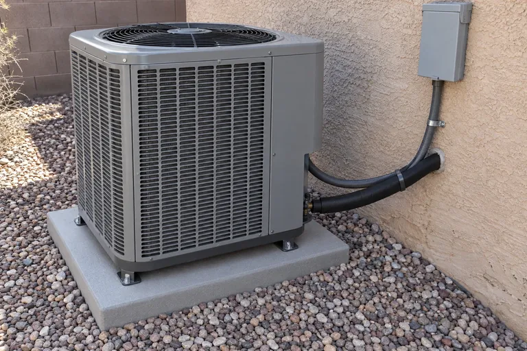 New AC condenser installed in Phoenix, AZ