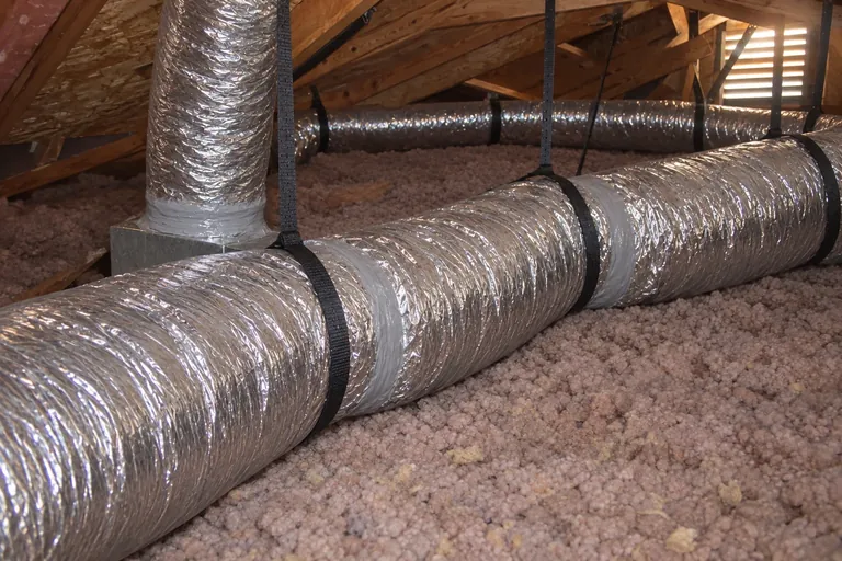 New insulated attic ducts in Glendale, AZ